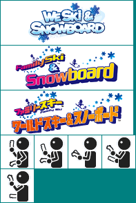 We Ski & Snowboard - Save Icon & Banner