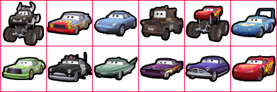 Cars - Character Icons