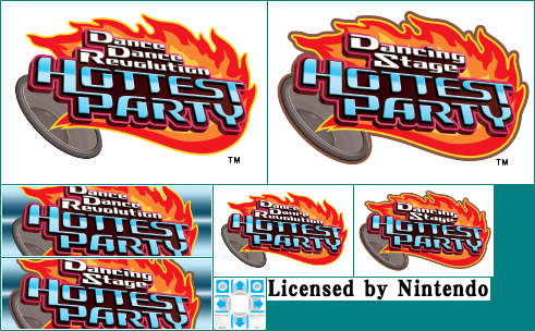 Dance Dance Revolution Hottest Party / Dancing Stage Hottest Party - Wii Menu Banner & Data