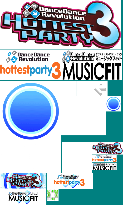 Dance Dance Revolution Hottest Party 3 - Wii Menu Banner & Data