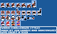 Wario (Challenger NES-Style)