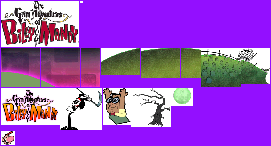 The Grim Adventures of Billy & Mandy - Wii Menu Banner & Icon