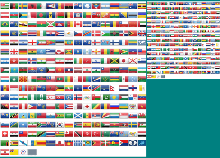 Chess - Country Flags