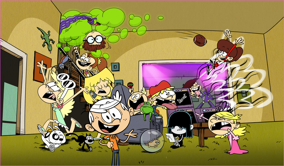 Welcome to the Loud House - Title Screen