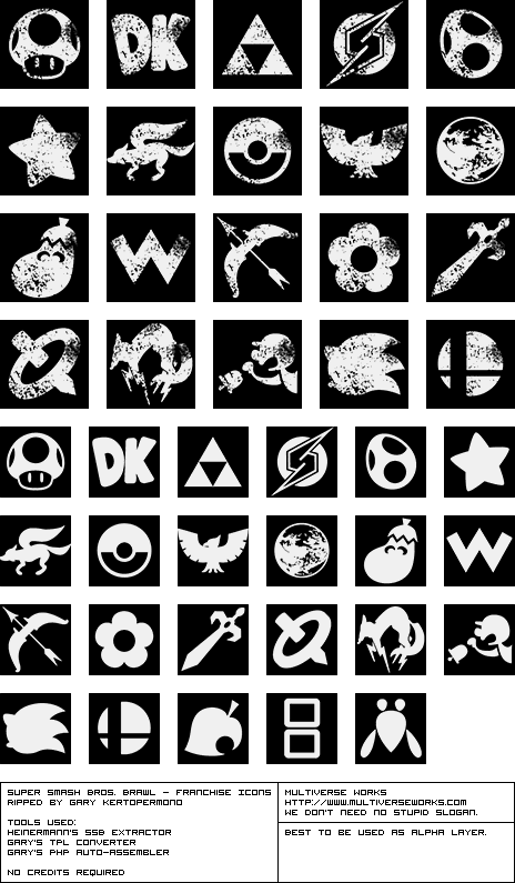 melee stock icons png
