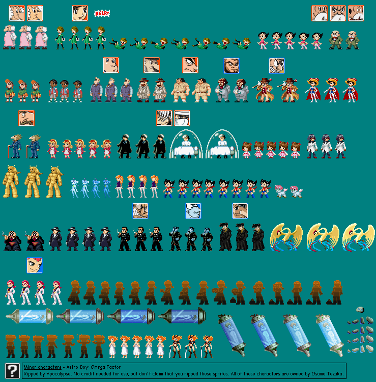 Astro Boy Sprites