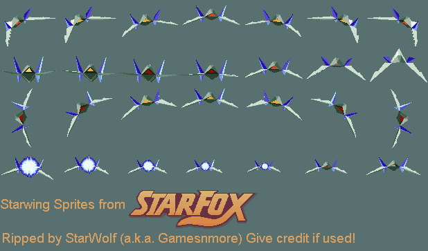 Star Fox / Starwing - Arwing