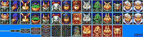 SNES - Star Fox 2 (Prototype) - Portraits - The Spriters Resource