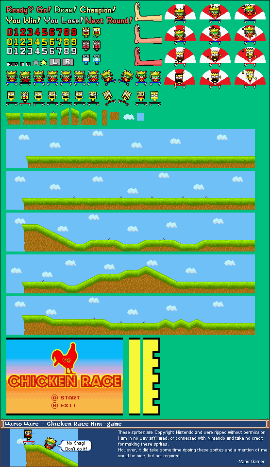 WarioWare, Inc.: Mega Microgames! - Chicken Race