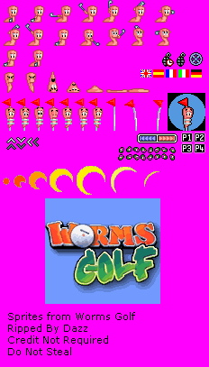 Worms Golf - Worm