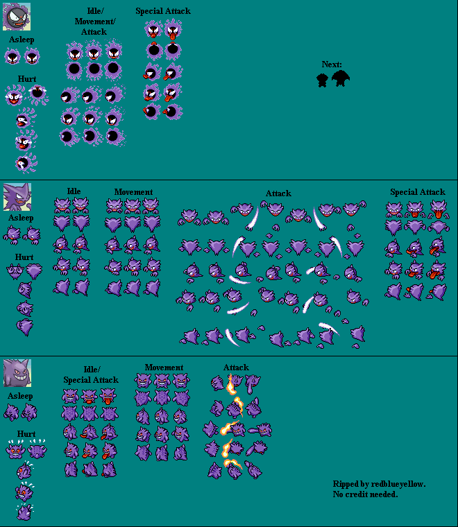 The Spriters Resource - Full Sheet View - Pokémon Mystery Dungeon ...