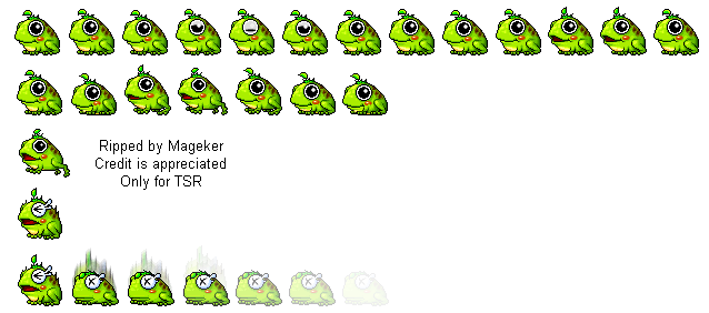 maplestory malady experimental frog