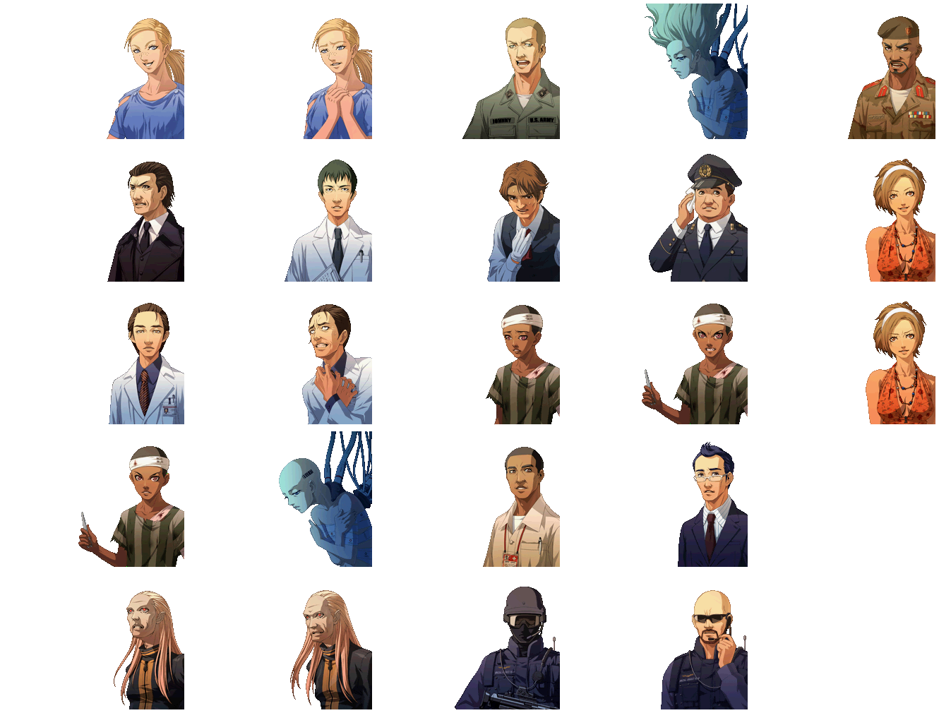 Trauma Center: Under the Knife 2 - Other Characters