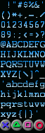 Sede (Net Yaroze) - Font