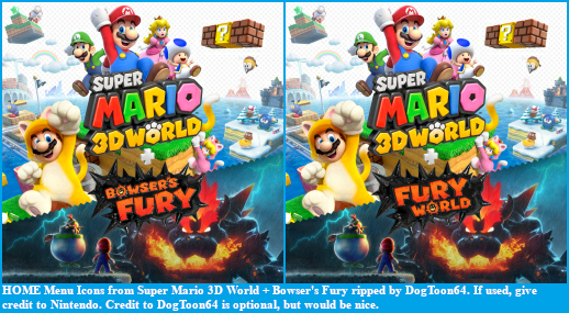 Nintendo Everything on X: Nintendo Switch Online adds Super Mario 3D World  + Bowser's Fury icons   / X