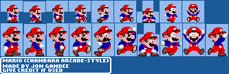 Mario (Chanbara Arcade-Style)