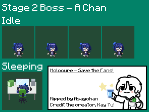 HoloCure - Save the Fans! - Stage 2 Boss (A-Chan)