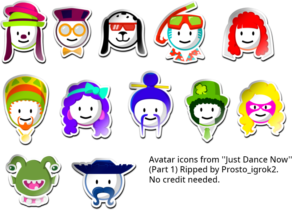 Just Dance Now - Avatar Icons (Part 1)