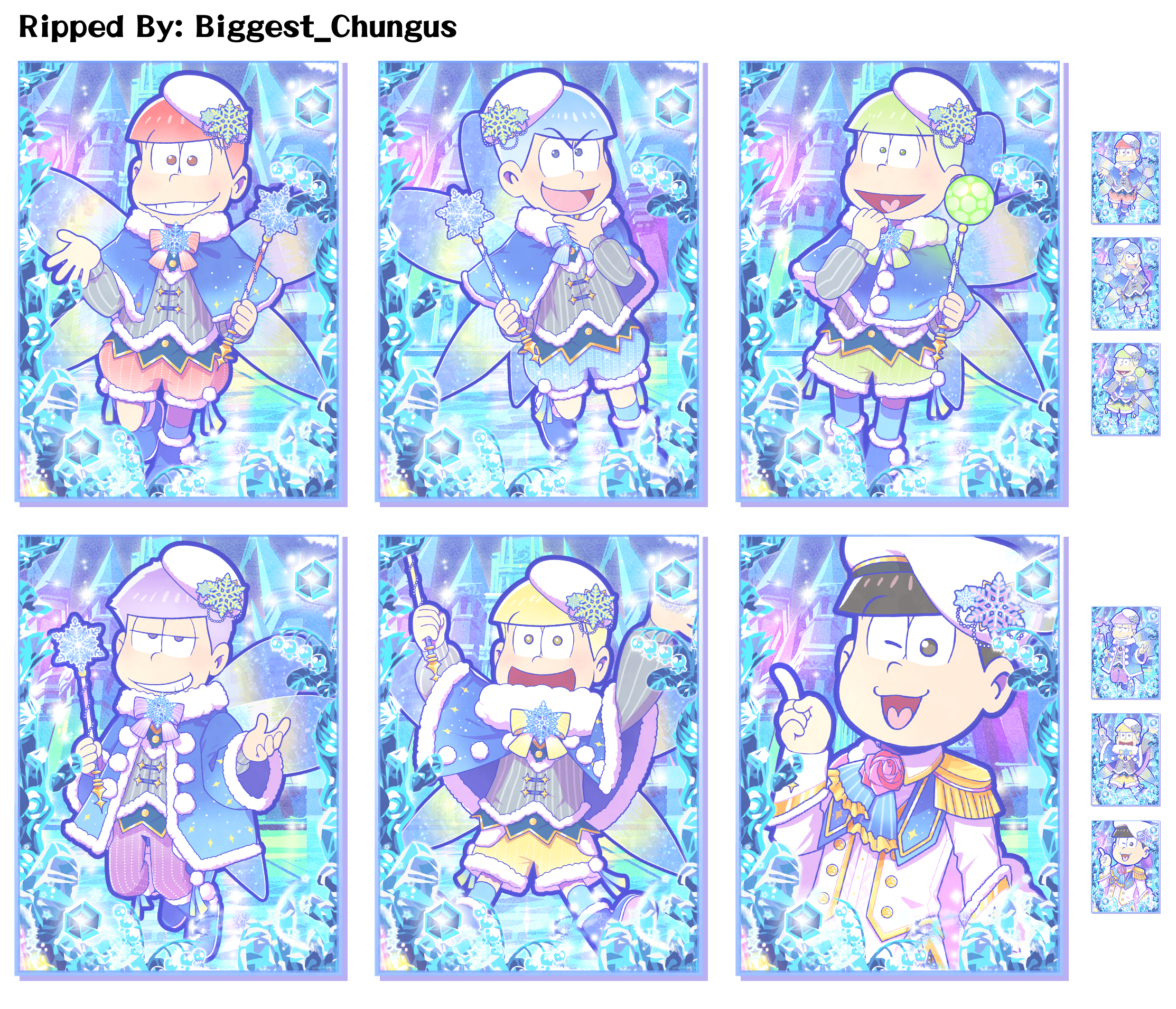 Osomatsu-san's Casual Neet Sugoroku Journey - Posters (Snow Fairy)