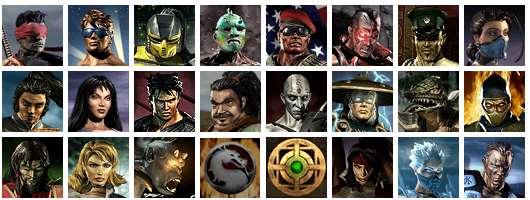 Mortal Kombat: Deadly Alliance - Profile Icons