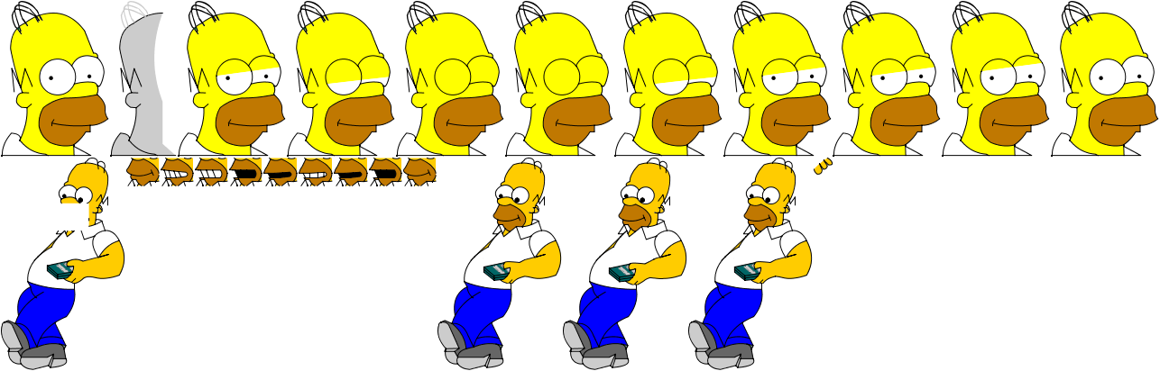 The Simpsons: Home Interactive Online Game - Homer Simpson