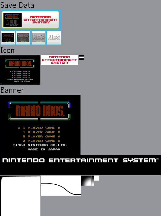 The Spriters Resource Full Sheet View Virtual Console Mario Bros 5331