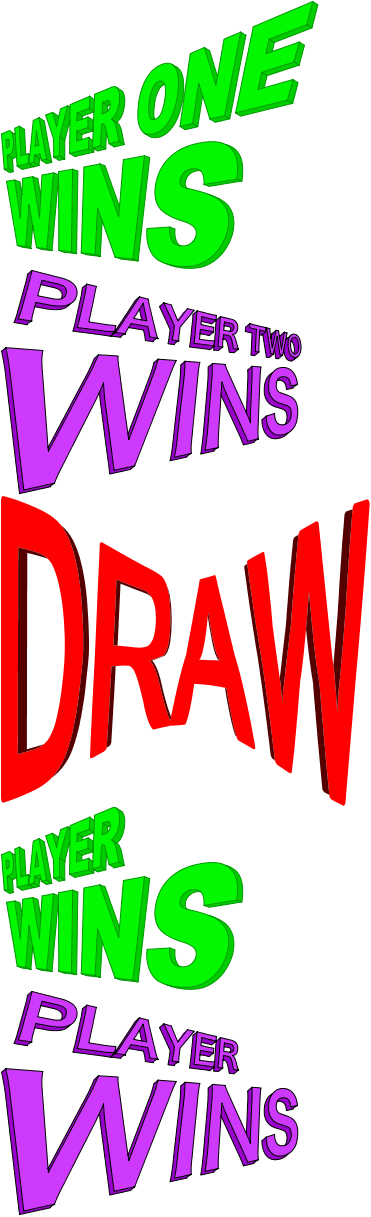 Win & Draw Text