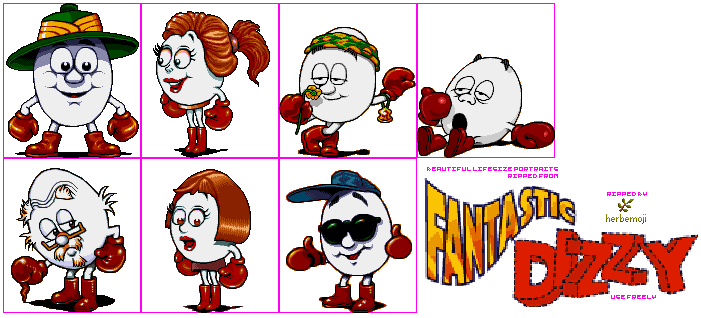 Fantastic Dizzy - Portraits