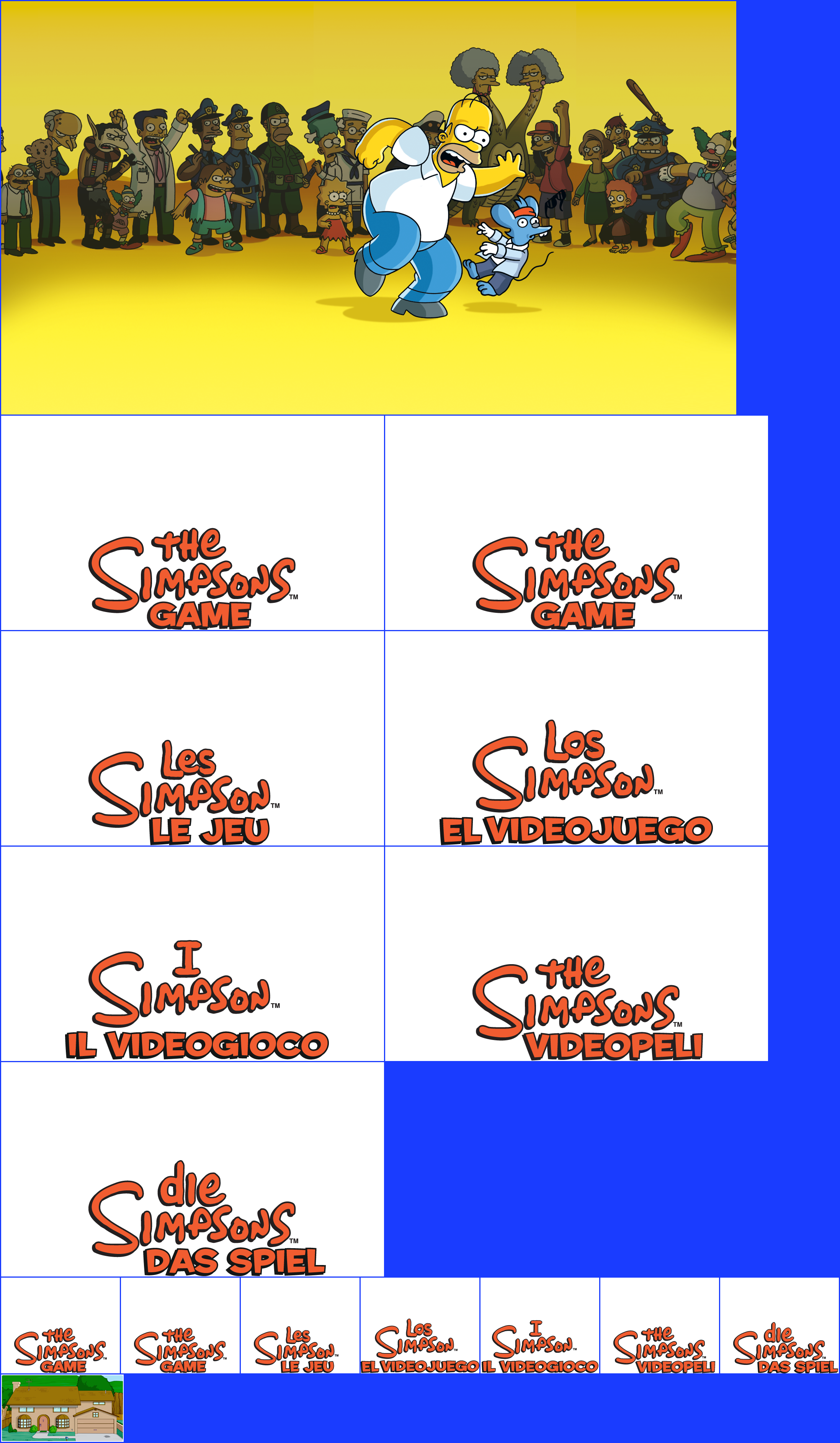 The Simpsons Game - Game Banner & Icon