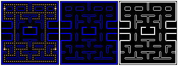 Pac-Man (J2ME/BREW, Americas) - Maze (128x160)