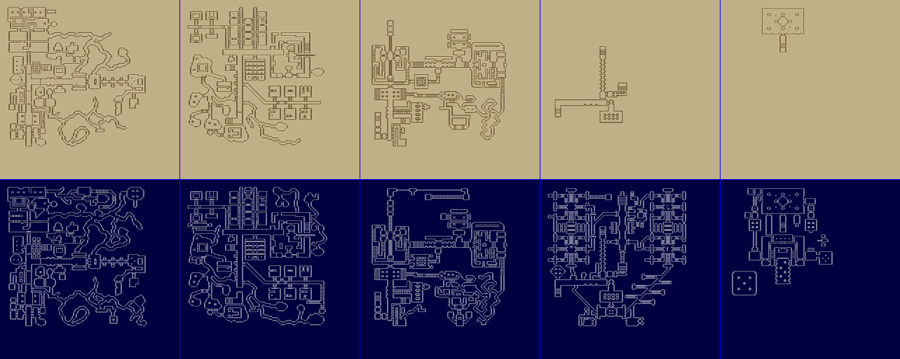 King's Field - Maps