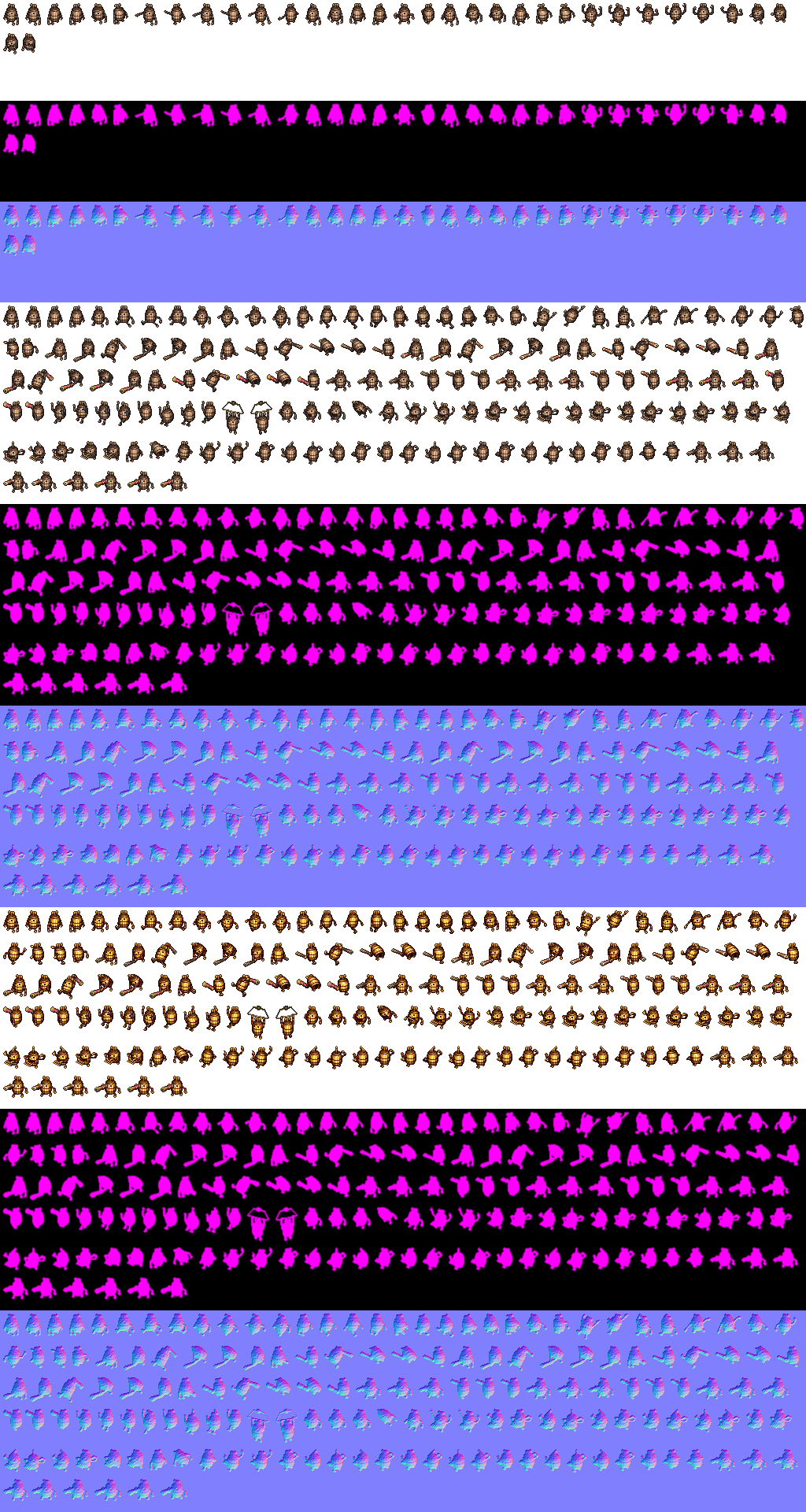 The Spriters Resource Full Sheet View TRIANGLE STRATEGY Decimal