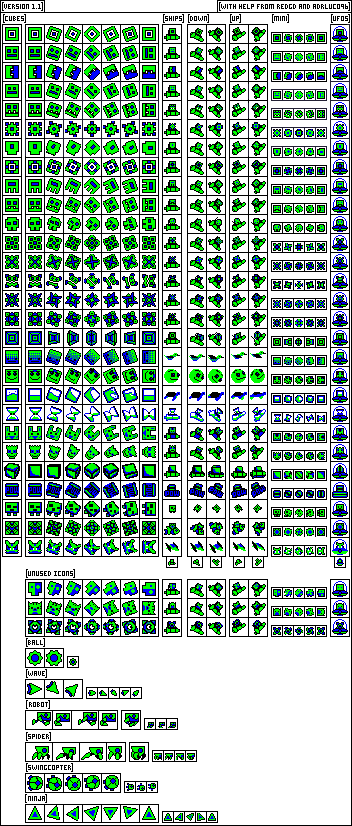 Famidash (Homebrew) - Icons