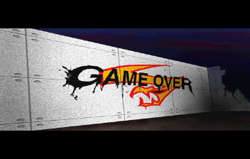 Fighting Vipers - Game Over Screen