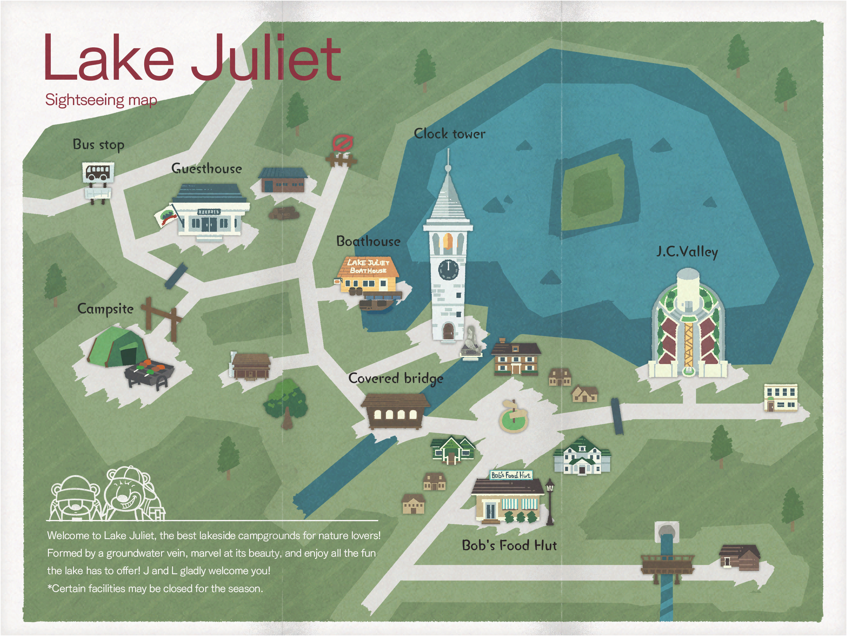 Another Code: Recollection - Lake Juliet - Pamphlet