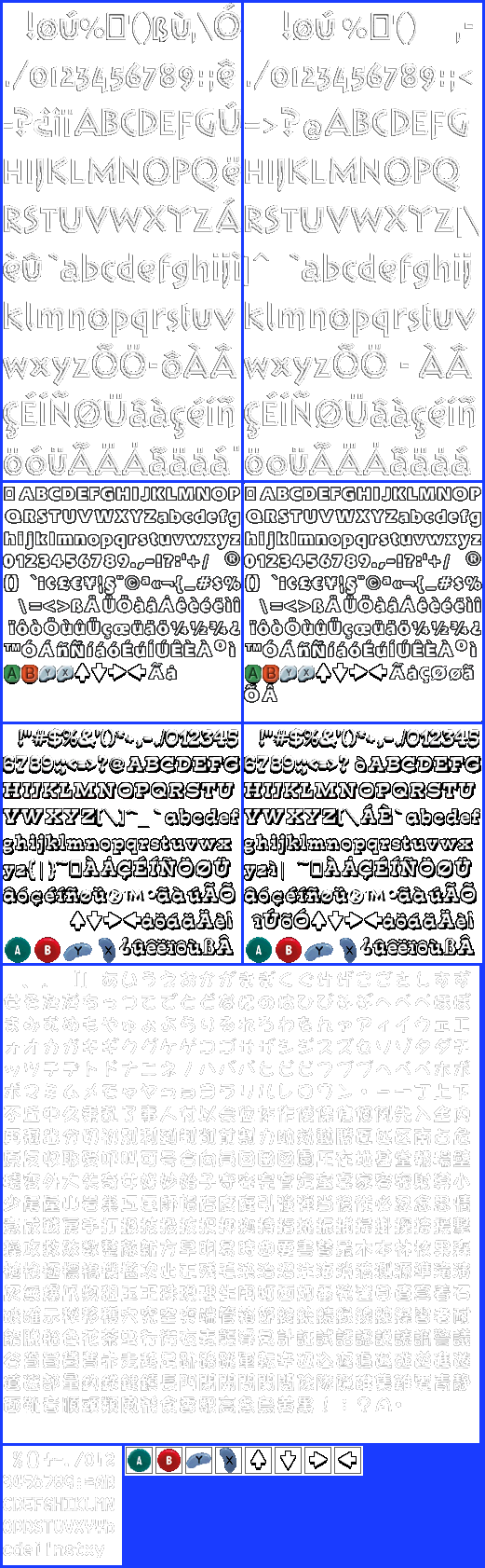 Madagascar - Fonts