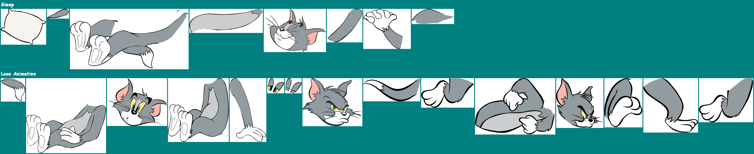 Tom and Jerry: Rig-a-Bridge - Tom (Parts)