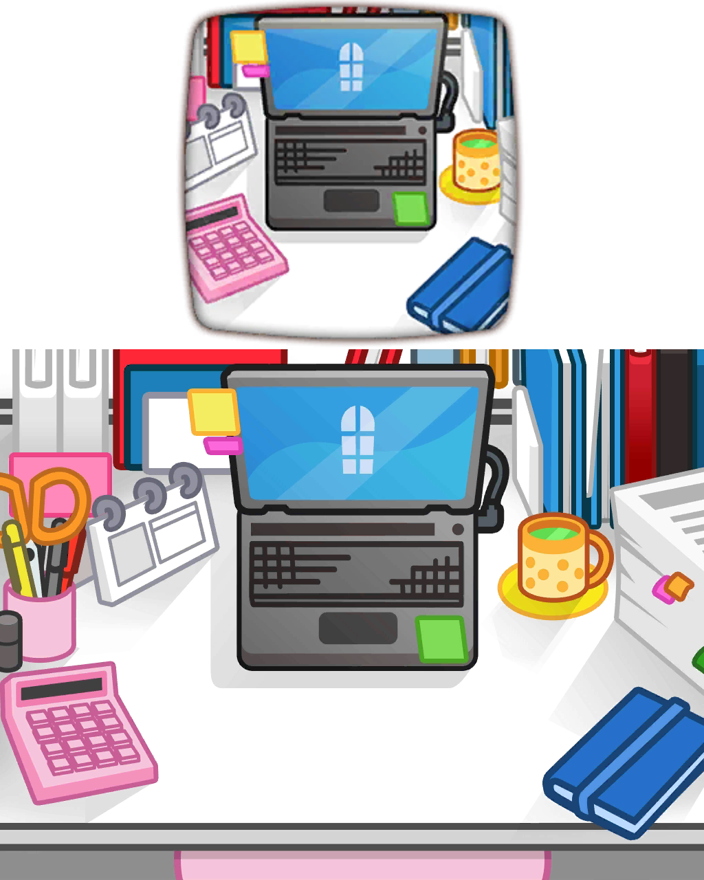 Retsuko's Desk