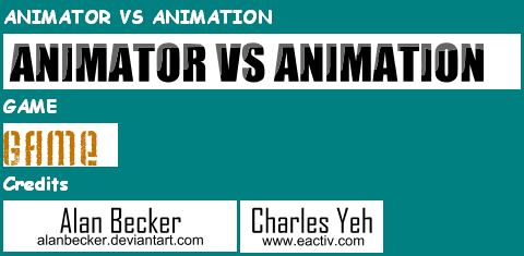 Animator vs. Animation Game - Logo