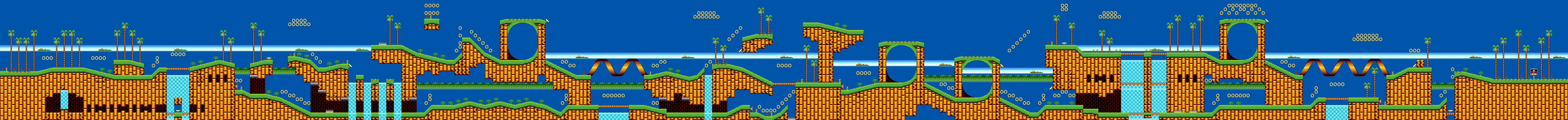 Sonic 2 LD (Hack) - Emerald Hill Zone Act 1