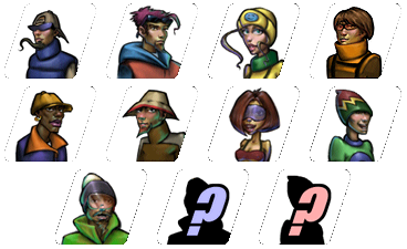 Twisted Edge Snowboarding / Twisted Edge: Extreme Snowboarding - Character Icons