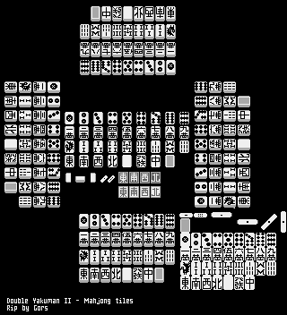 Double Yakuman II (JPN) - Mahjong Tiles