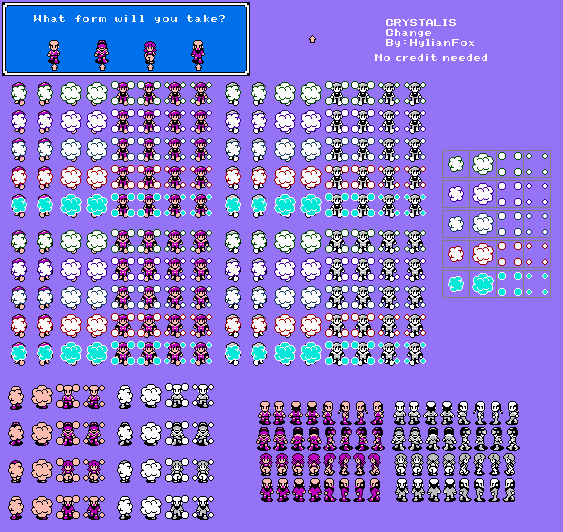 NES - Crystalis - Change - The Spriters Resource