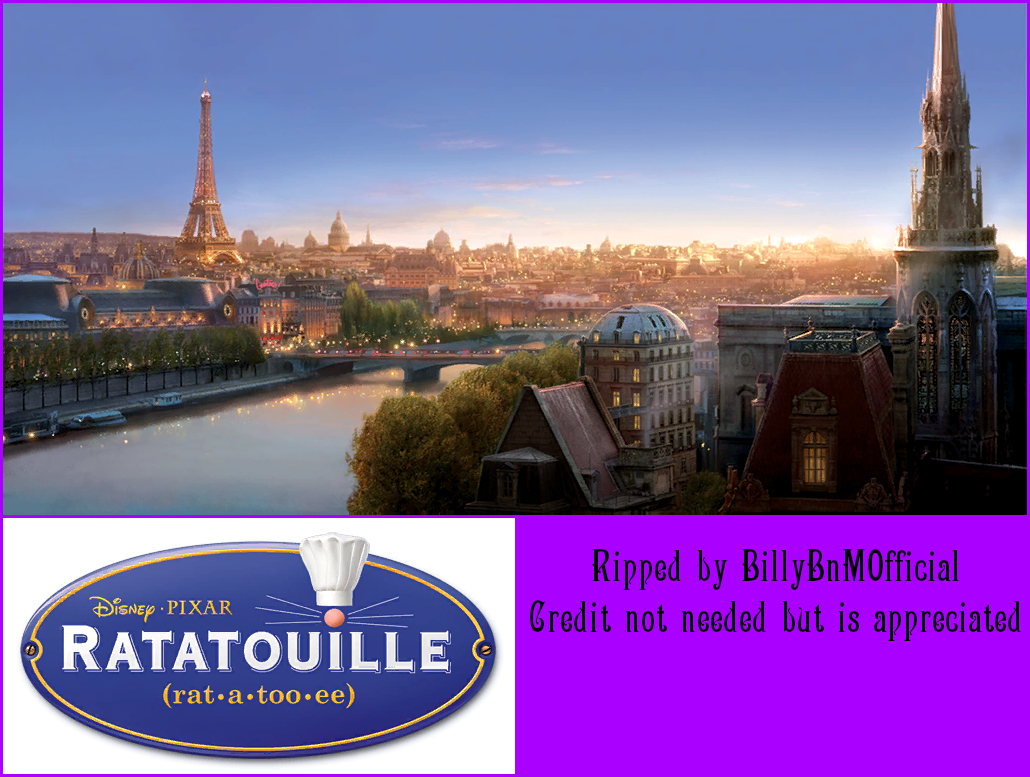 Ratatouille - Title Screen & Logo
