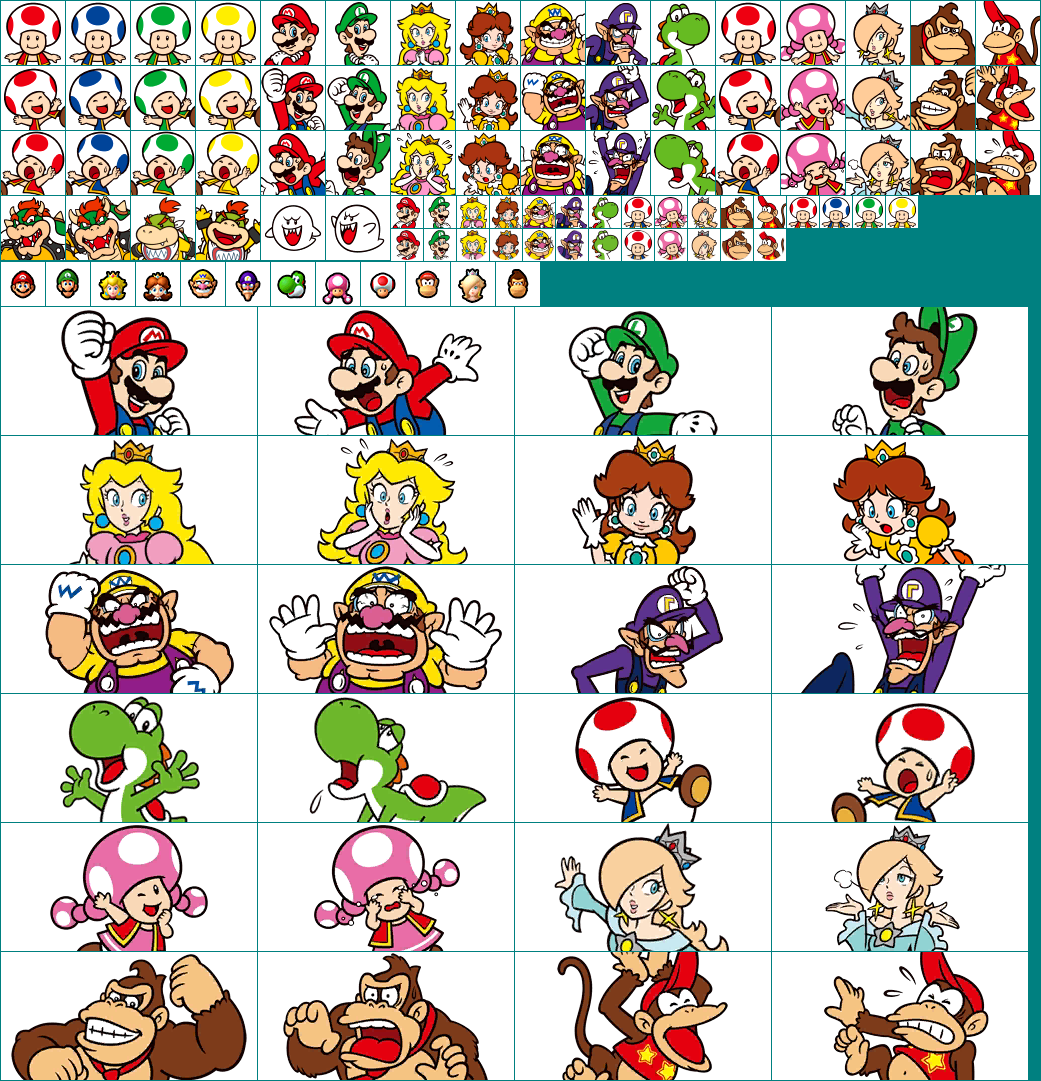 Mario Party: Star Rush - Characters