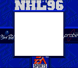 NHL '96 - Super Game Boy Border