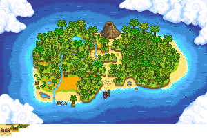 Stardew Valley - Island Map