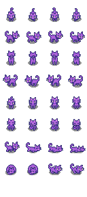 Stardew Valley - Cat (Purple)