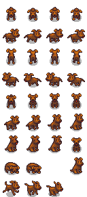 Stardew Valley - Dog (Dark Brown)