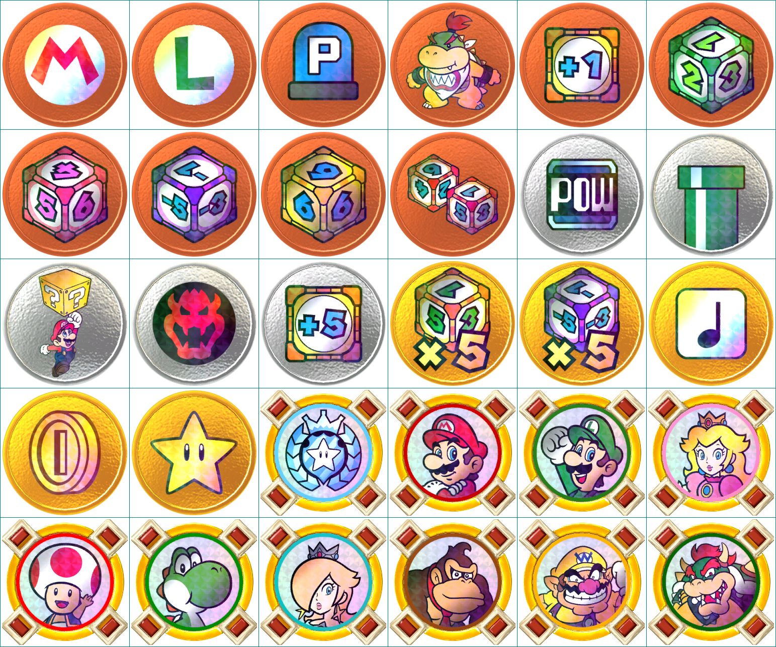Mario Party 10 - Medals